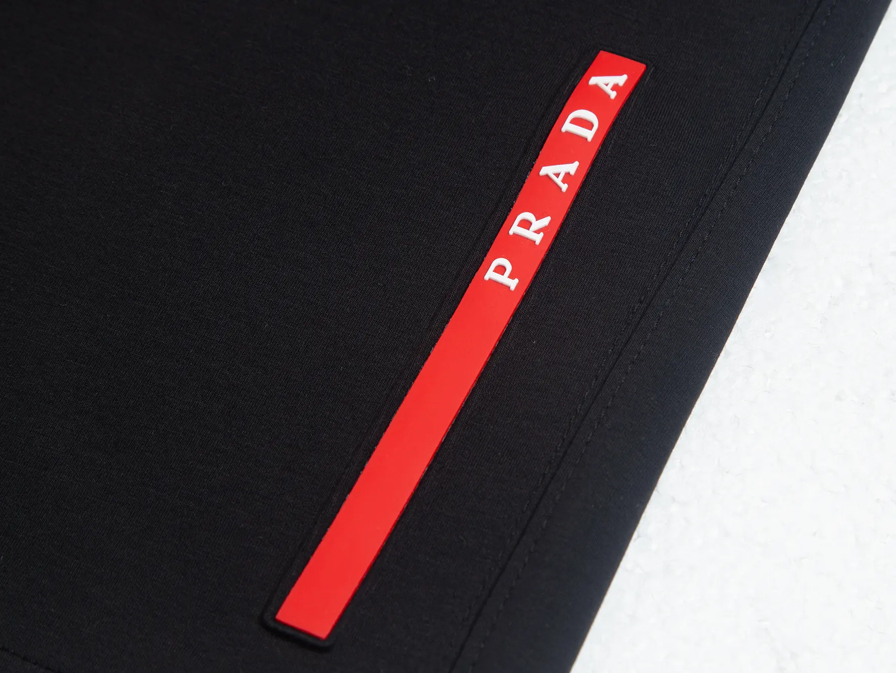 Logo-Patch Cotton-Blend Jersey Shorts D13515798 — view 3