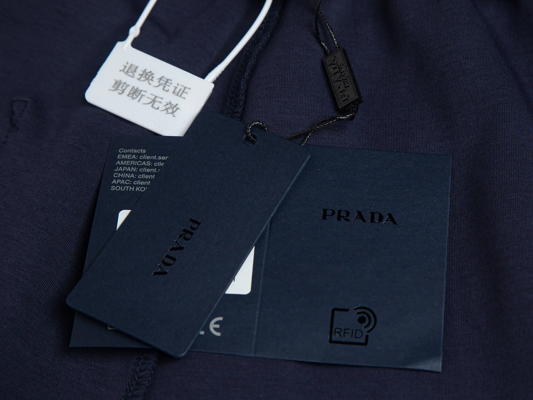 Logo-Embossed Cotton-Blend Shorts D13515808 — view 9