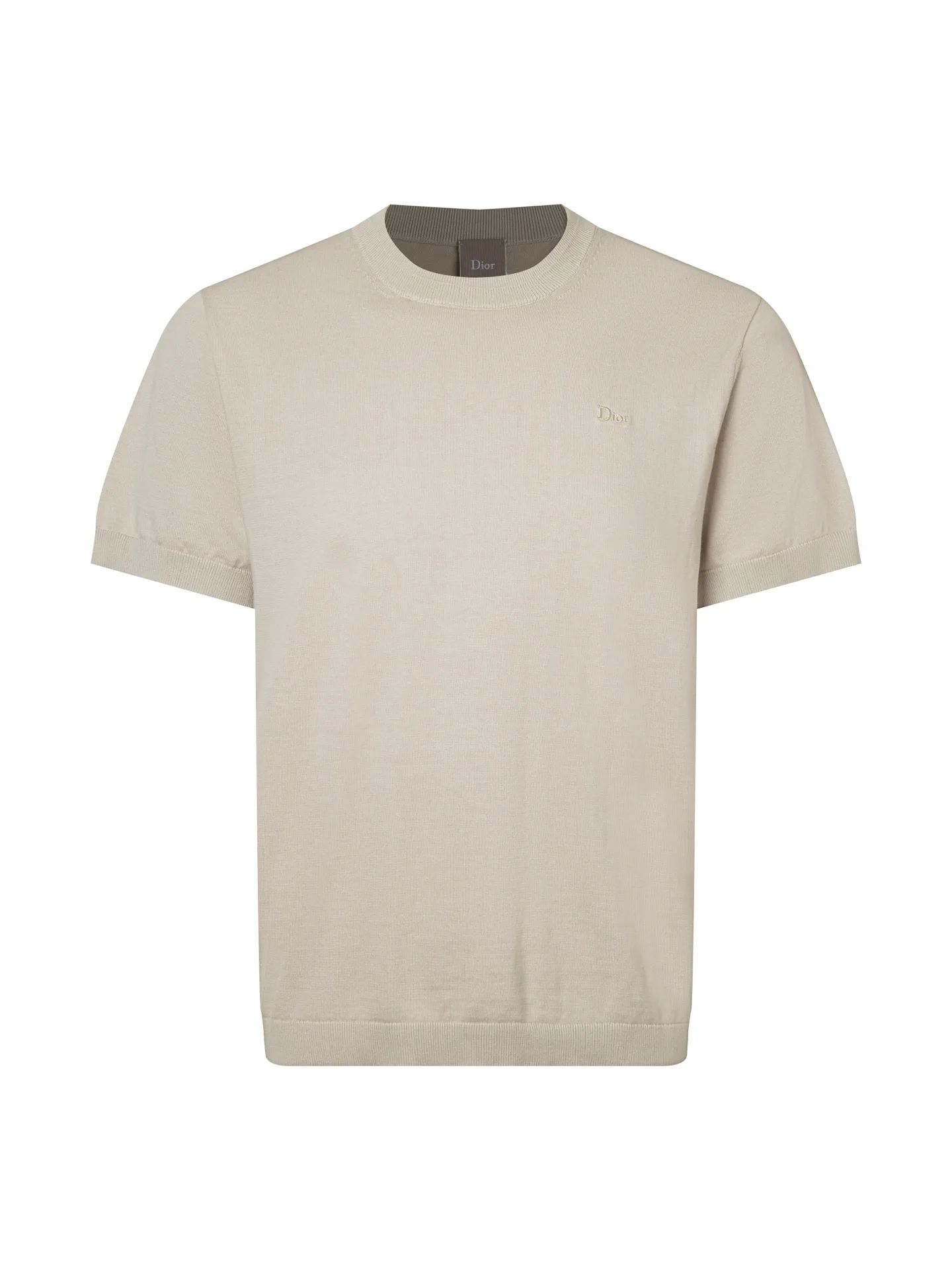 Logo-Embroidered Wool-Blend Knit T-Shirt D13515854