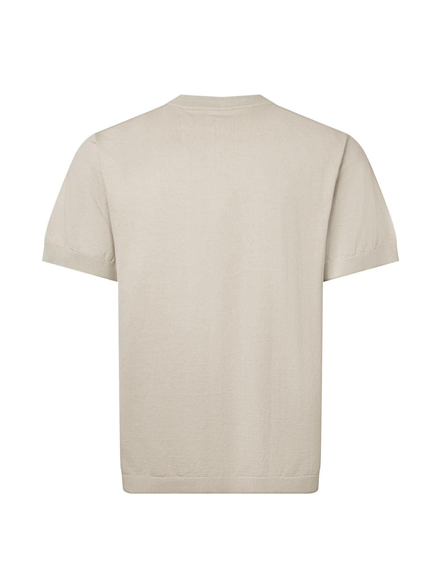 Logo-Embroidered Wool-Blend Knit T-Shirt D13515854 — view 2
