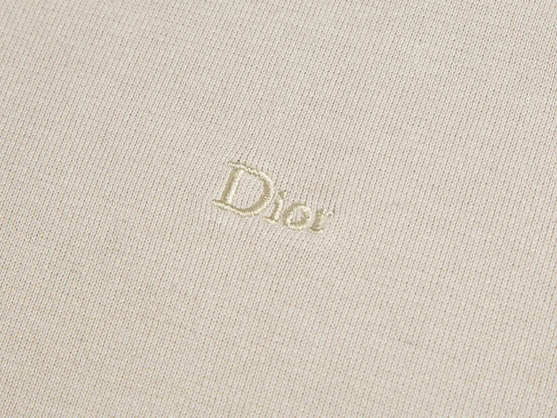 Logo-Embroidered Wool-Blend Knit T-Shirt D13515854 — view 3