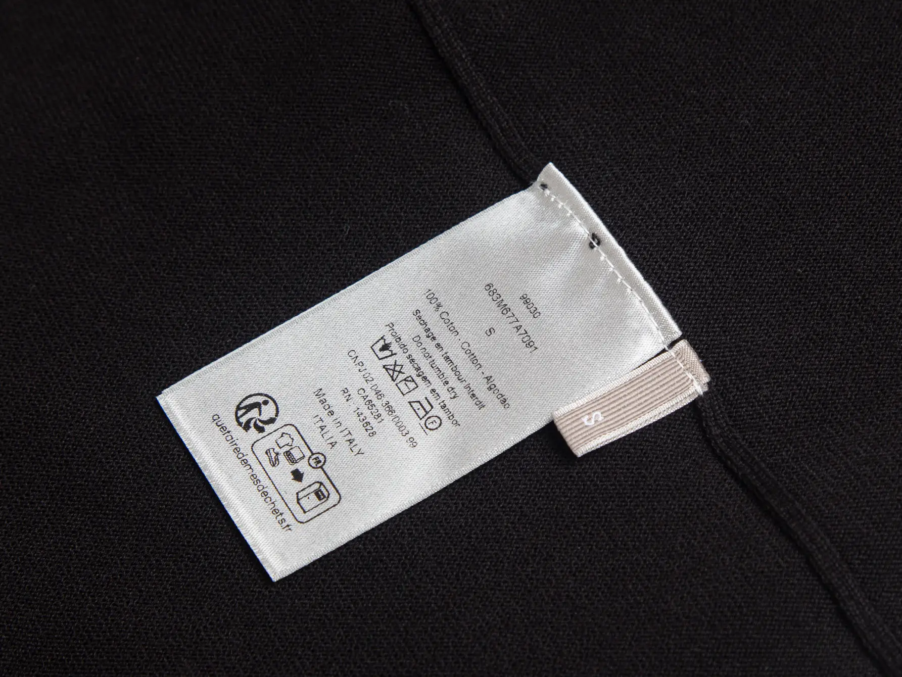 Embroidered Wool-Blend Knit T-Shirt D13515852 — view 7