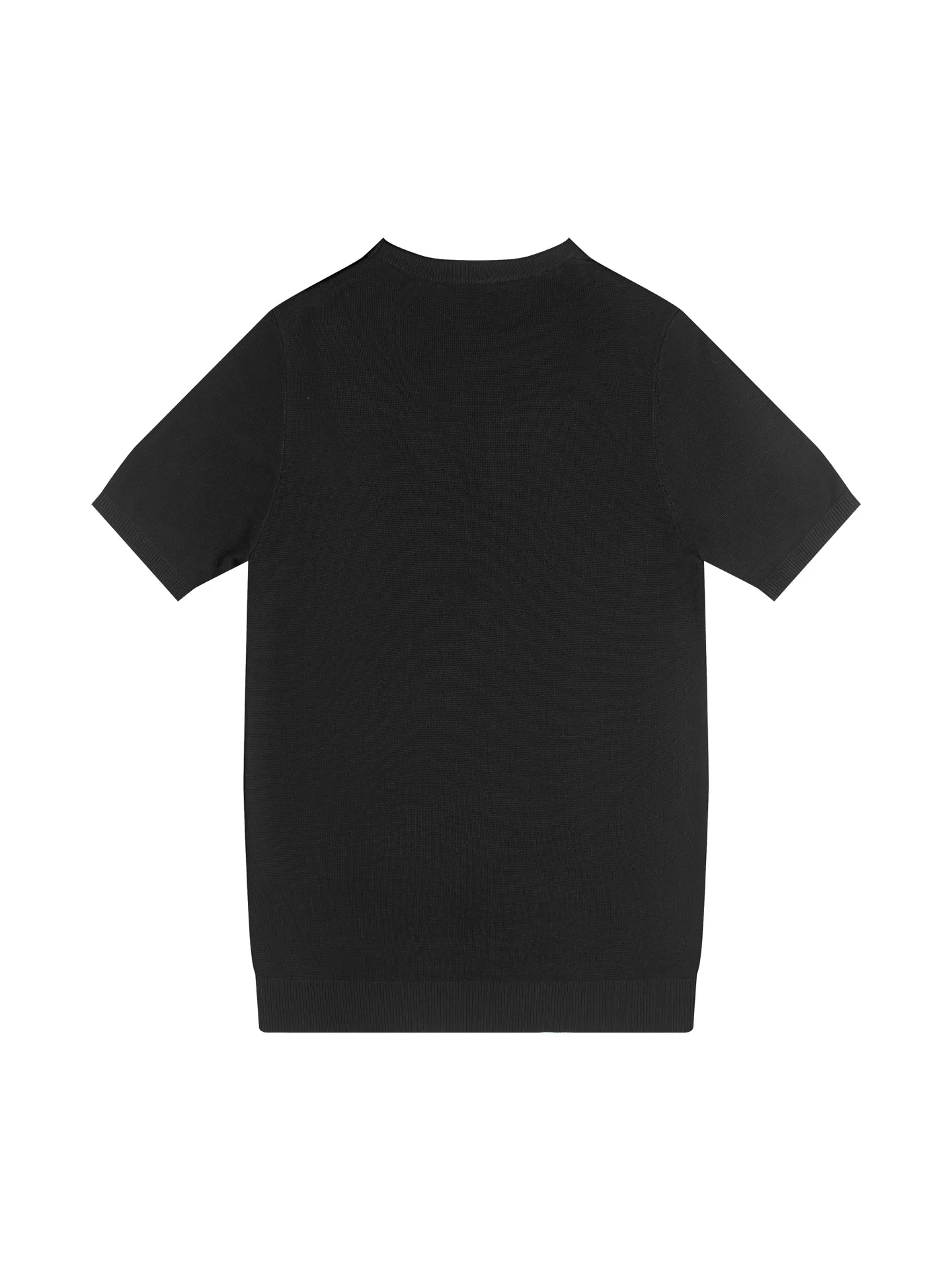 Logo-Embroidered Wool-Blend Knit T-Shirt D13515833 — view 2