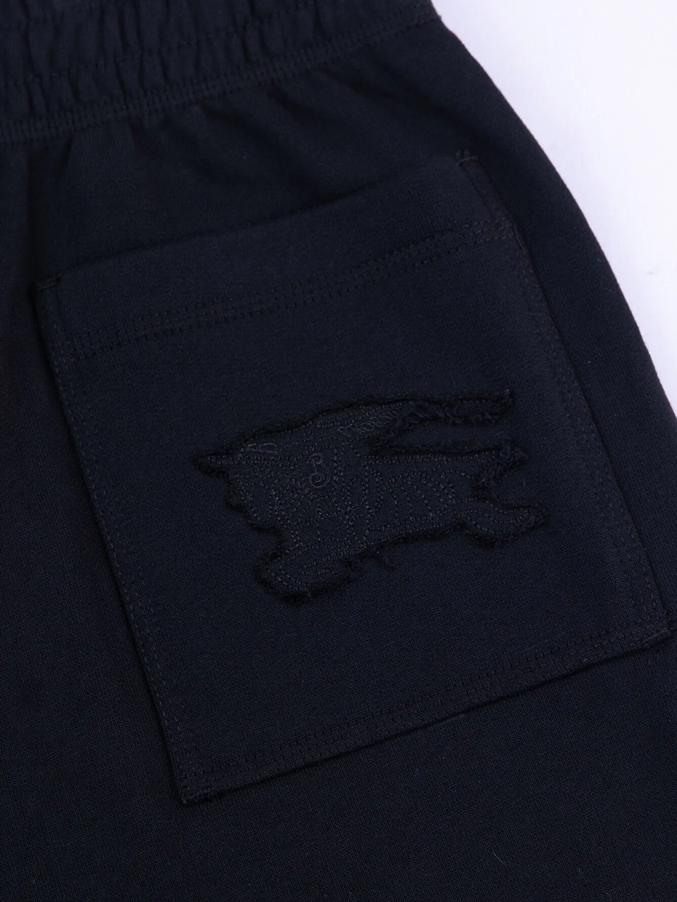 Logo-Embroidered Cotton-Jersey Shorts D13516101 — view 5