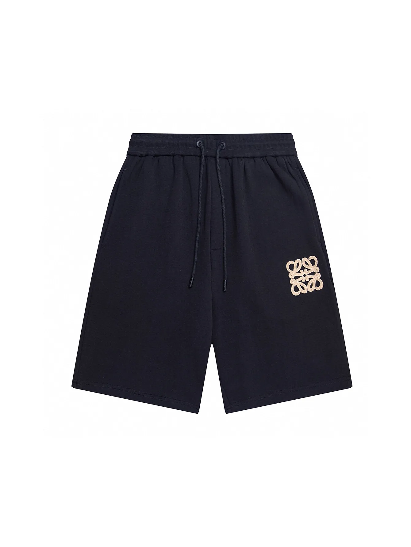 Anagram Embroidered Cotton-Jersey Shorts D13516104
