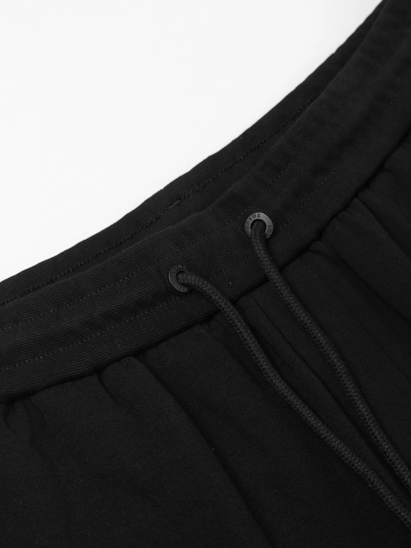 Anagram Embroidered Cotton-Jersey Shorts D13516104 — view 5