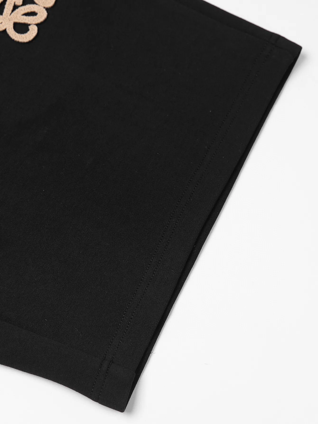 Anagram Embroidered Cotton-Jersey Shorts D13516104 — view 10
