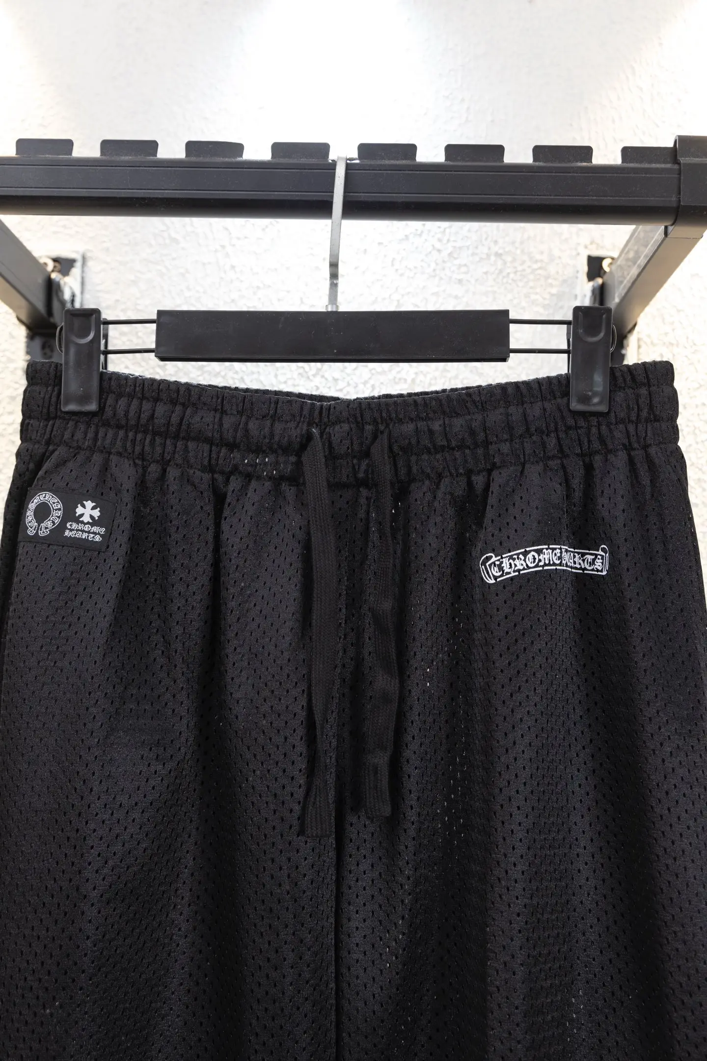 Logo-Print Mesh Wide-Leg Track Pants D13812240 — view 3