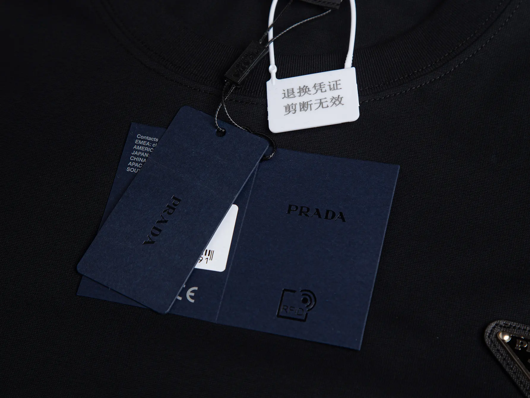 Logo-Appliquéd Cotton-Jersey T-Shirt D14012717 — view 6