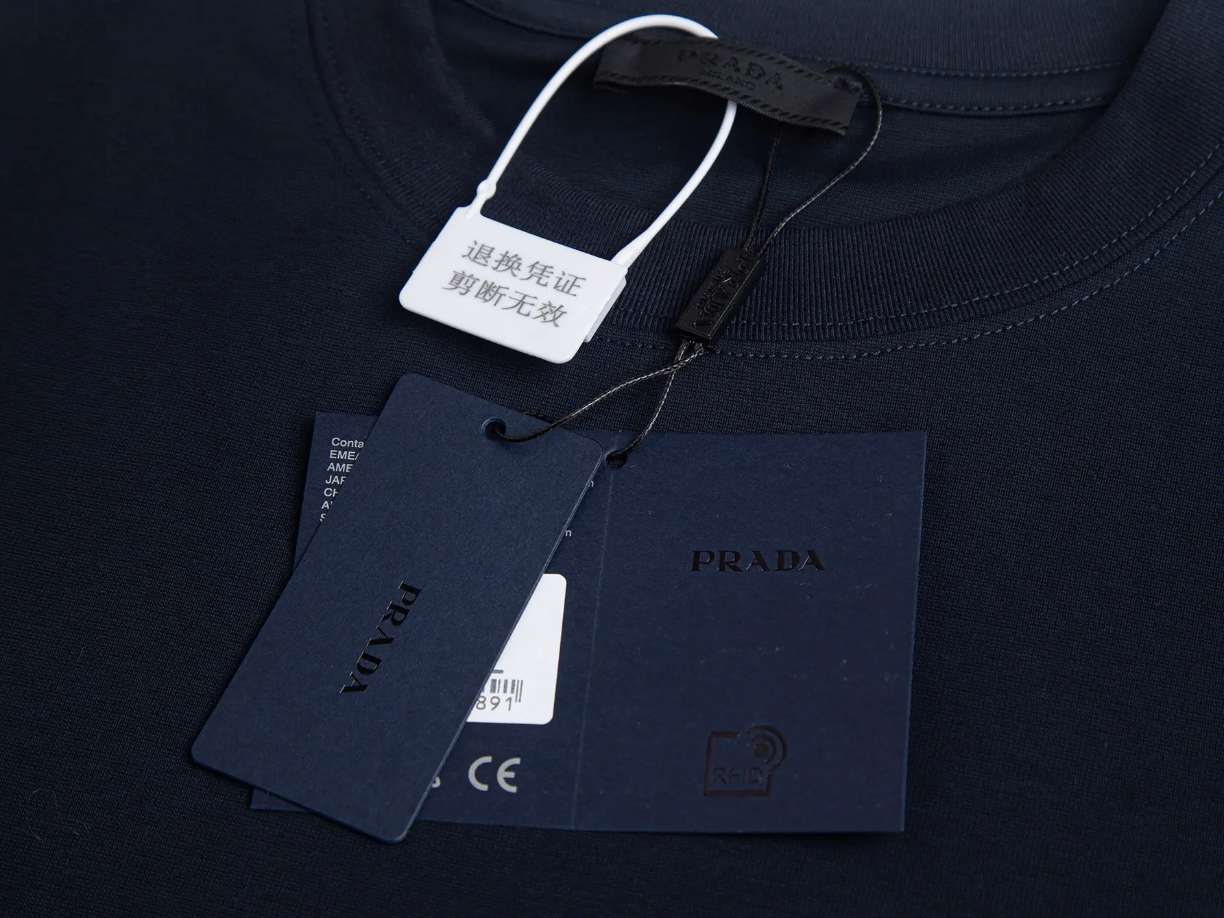 Logo-Plaque Cotton-Jersey T-Shirt D14012718 — view 4