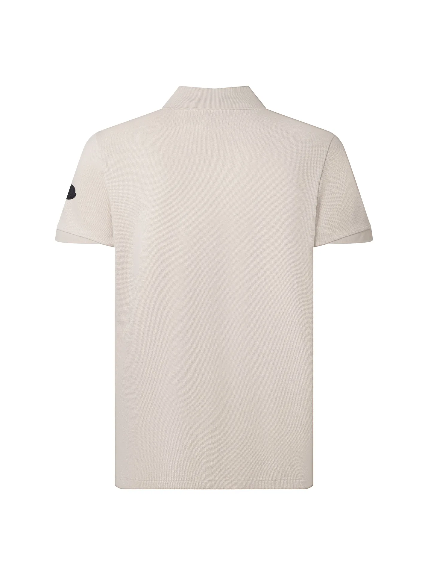 Moncler Black Logo Zip-Up Polo Shirt D14015765 — view 2