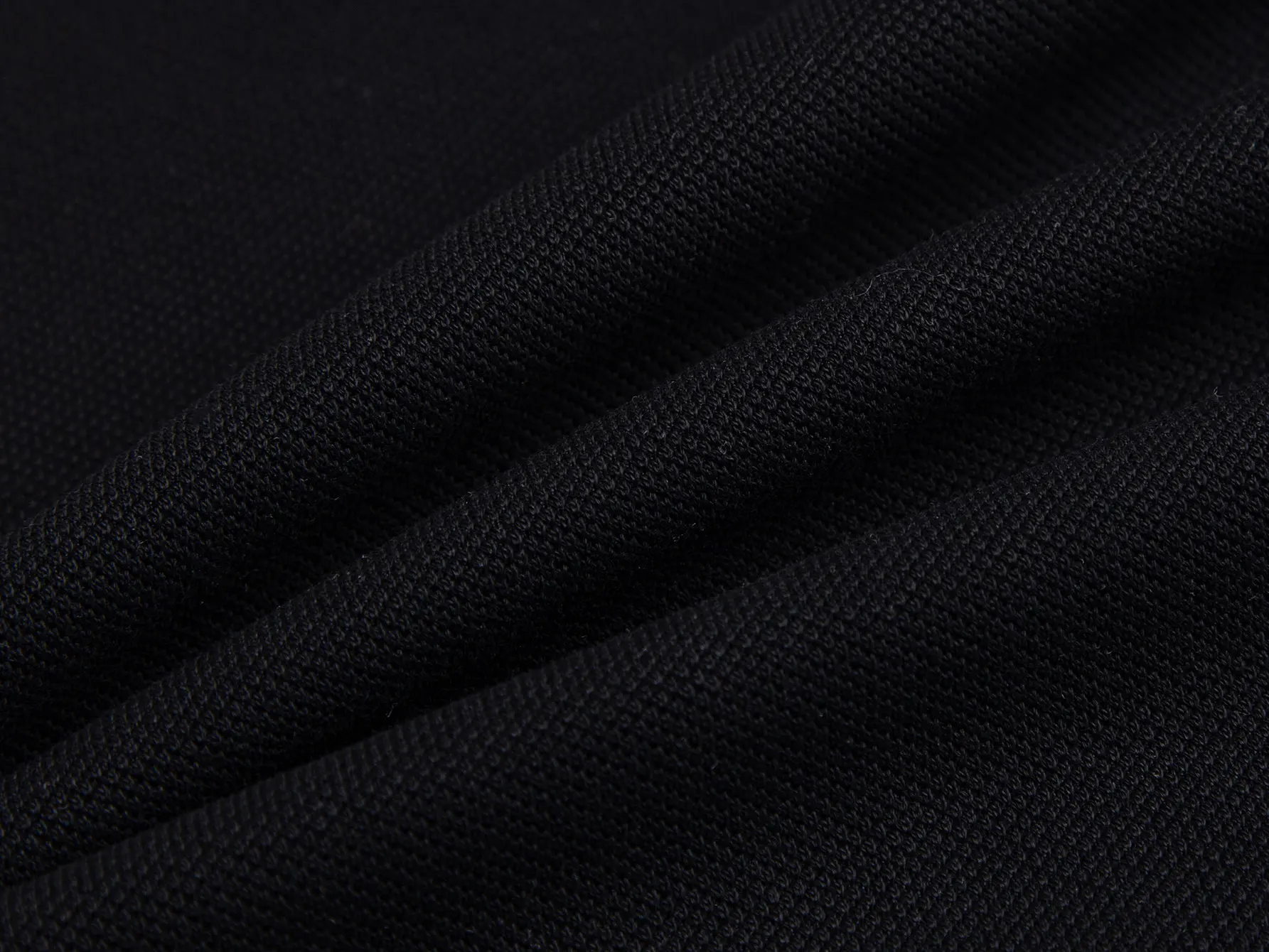 Black Logo-Patch Half-Zip Polo Shirt D14015764 — view 9