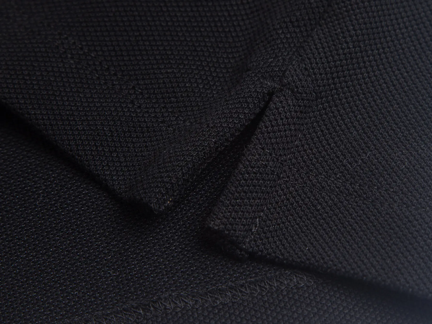 Black Logo-Patch Half-Zip Polo Shirt D14015764 — view 11