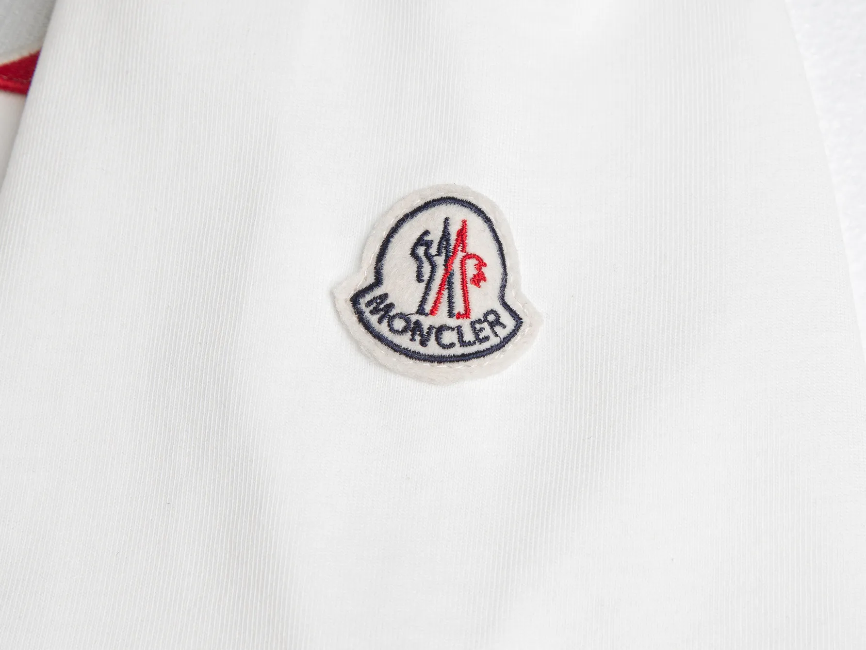 Double Logo Appliqué Cotton T-Shirt D14015255 — view 3