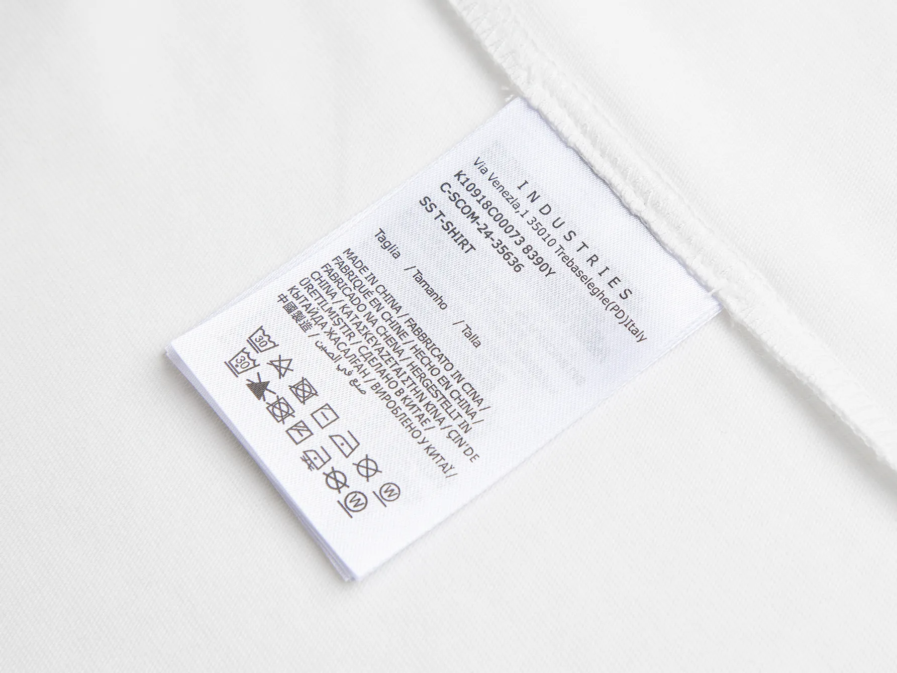 Double Logo Appliqué Cotton T-Shirt D14015255 — view 6