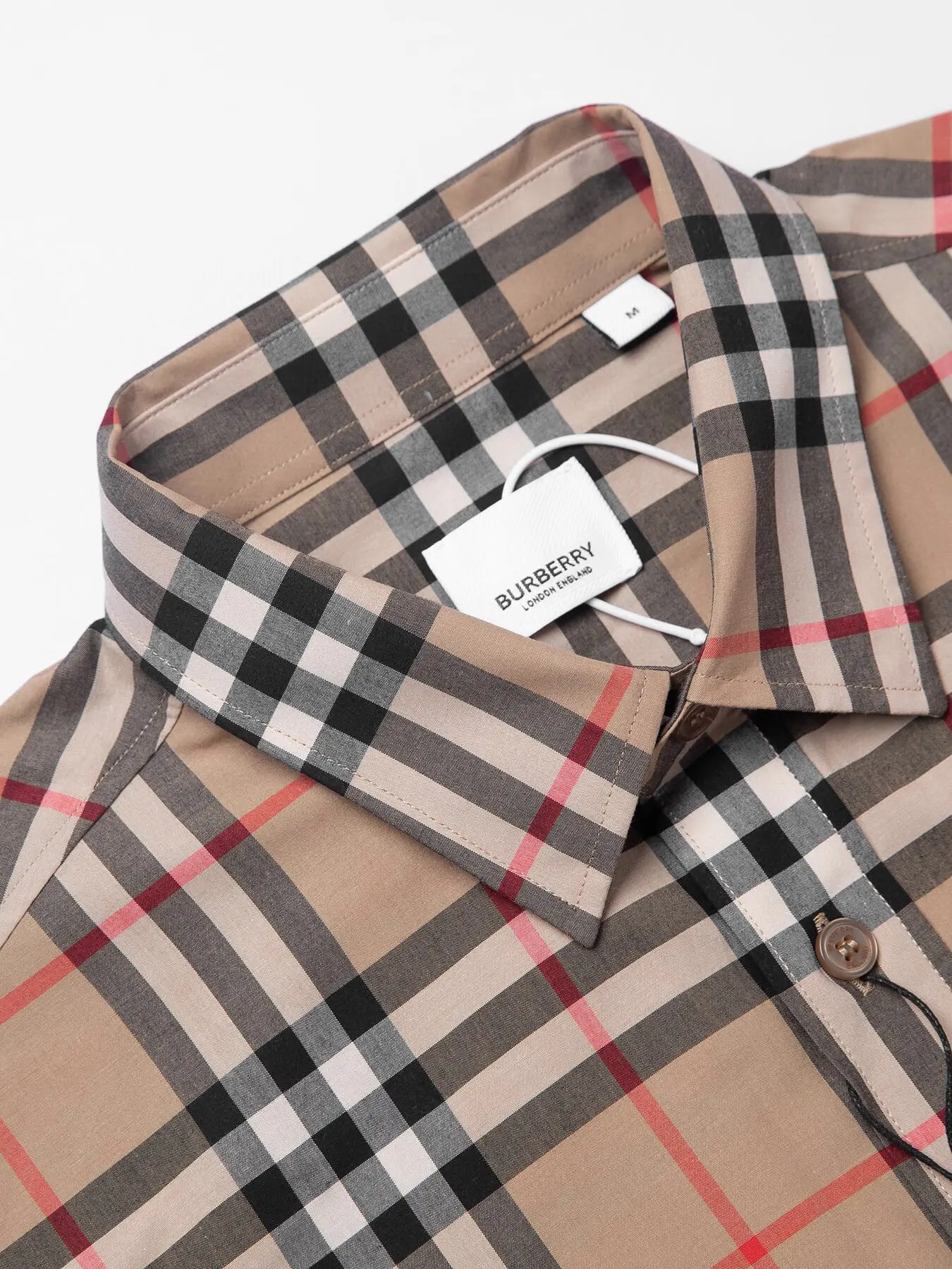 Check Poplin Short-Sleeve Shirt D14015959 — view 4
