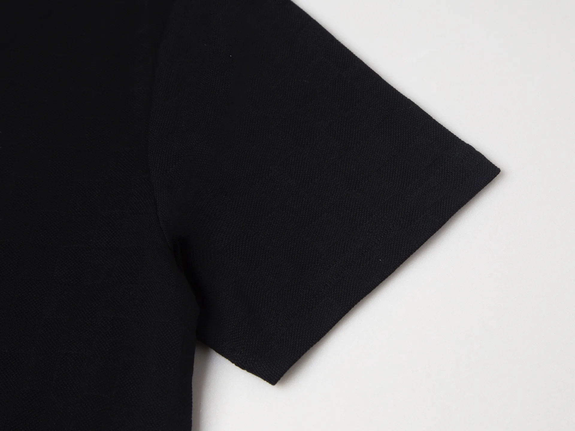 Damier Embroidered Cotton Polo Shirt D14015931 — view 7