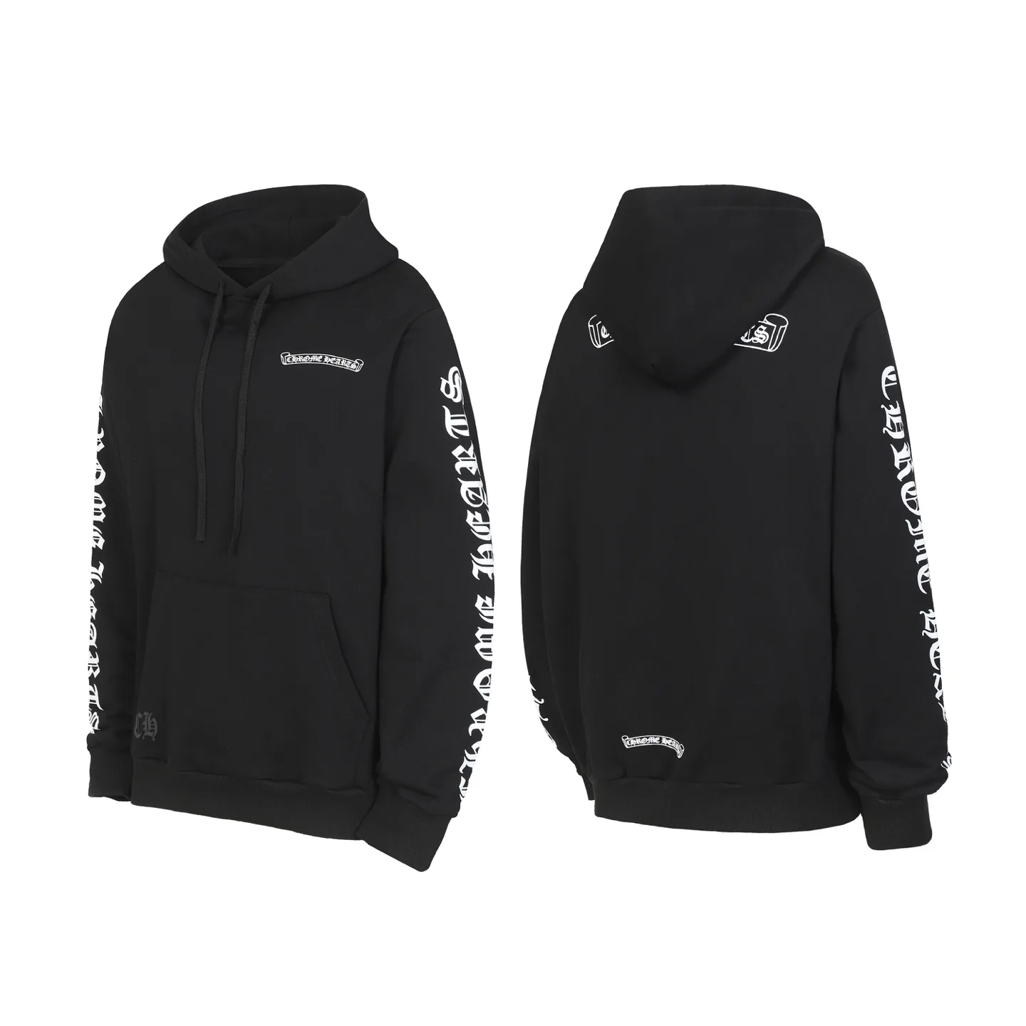 Logo-Print Cotton-Blend Jersey Hoodie D14513595 — view 2