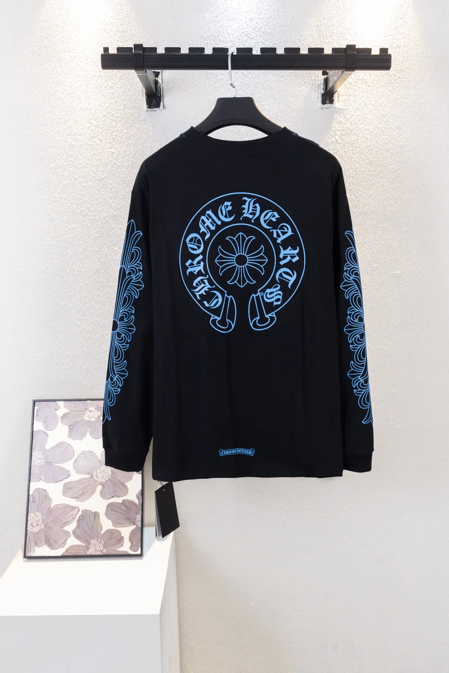 Logo Print Cotton Long-Sleeve T-Shirt D14512258 — view 2
