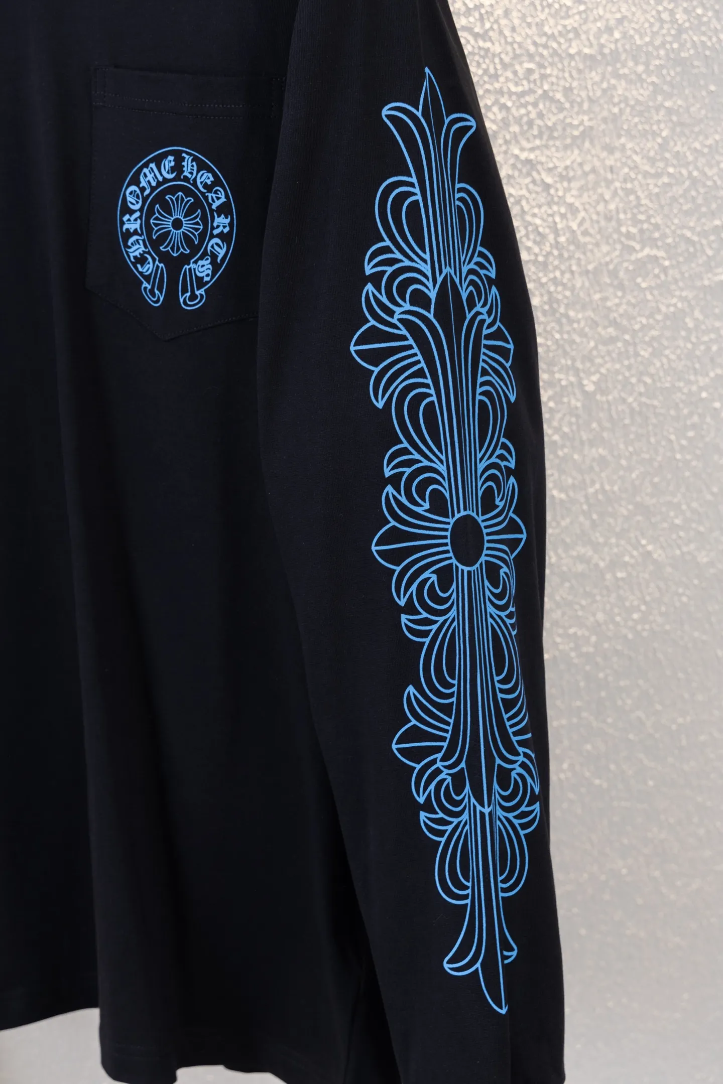 Logo Print Cotton Long-Sleeve T-Shirt D14512258 — view 6
