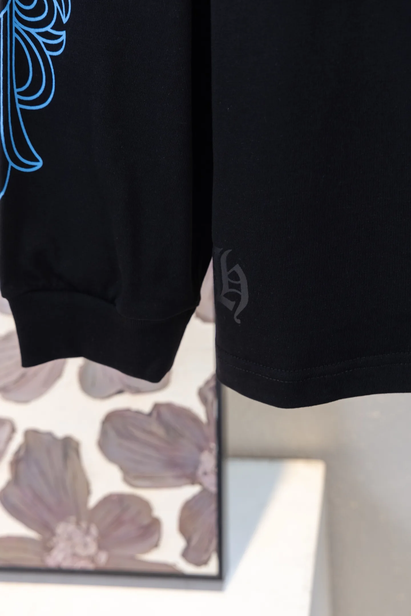 Logo Print Cotton Long-Sleeve T-Shirt D14512258 — view 9