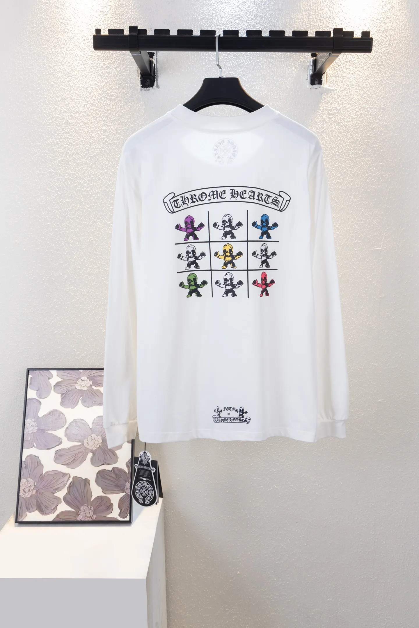 Foti Skull Print Long-Sleeve T-Shirt D14512252 — view 2