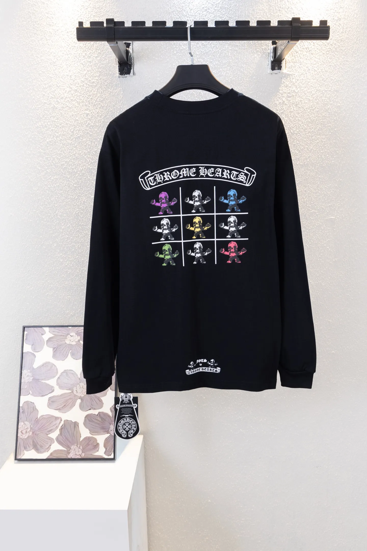 Foti Skull Print Long-Sleeve T-Shirt D14512251 — view 2