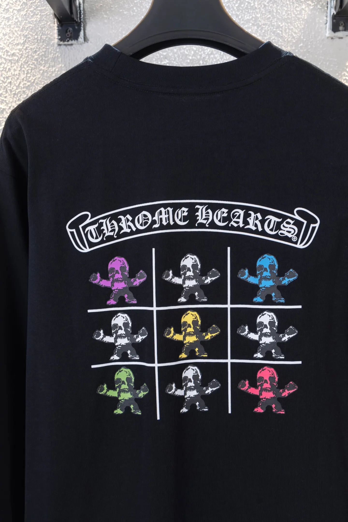 Foti Skull Print Long-Sleeve T-Shirt D14512251 — view 4
