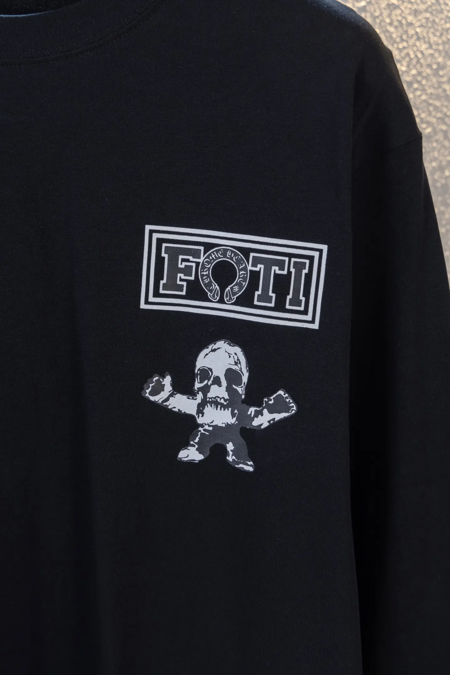 Foti Skull Print Long-Sleeve T-Shirt D14512251 — view 5