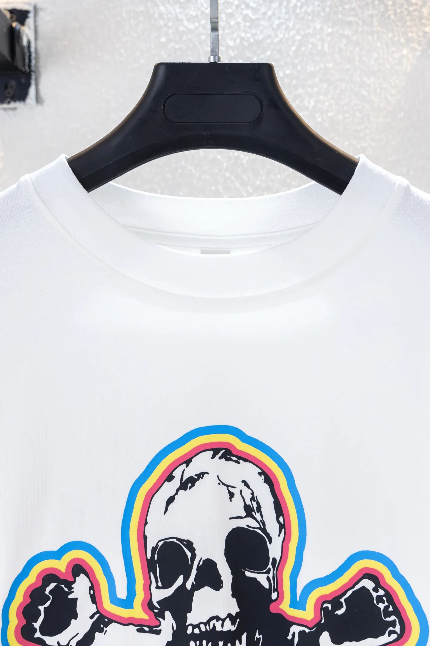 Skull Graphic Print Long-Sleeve T-Shirt D14512248 — view 3