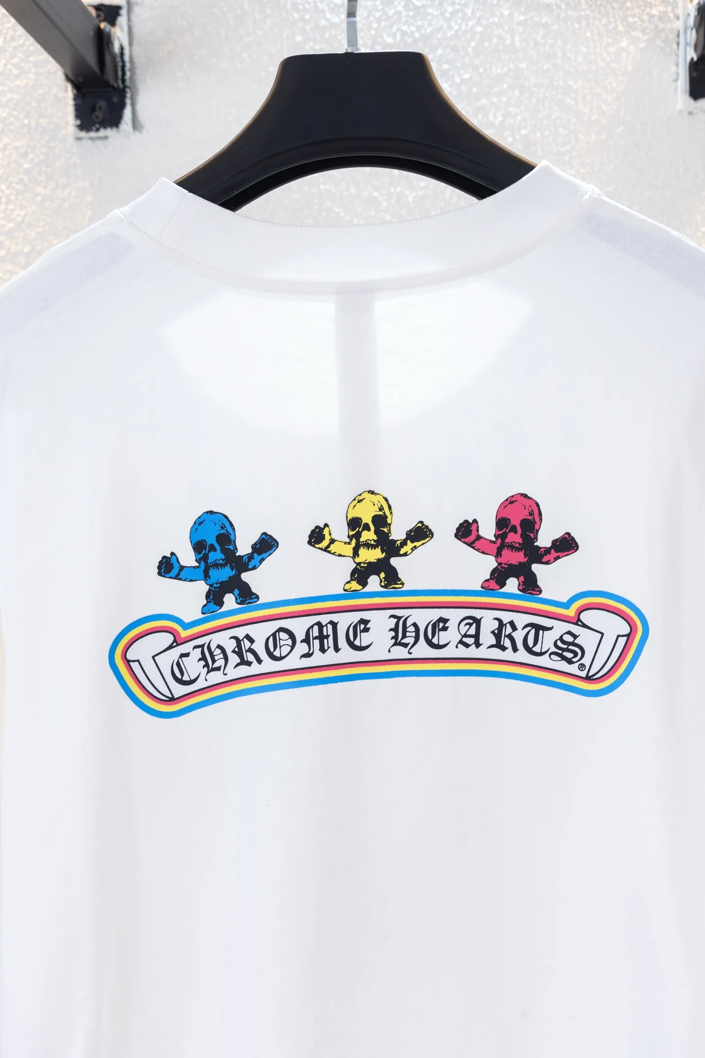 Skull Graphic Print Long-Sleeve T-Shirt D14512248 — view 4