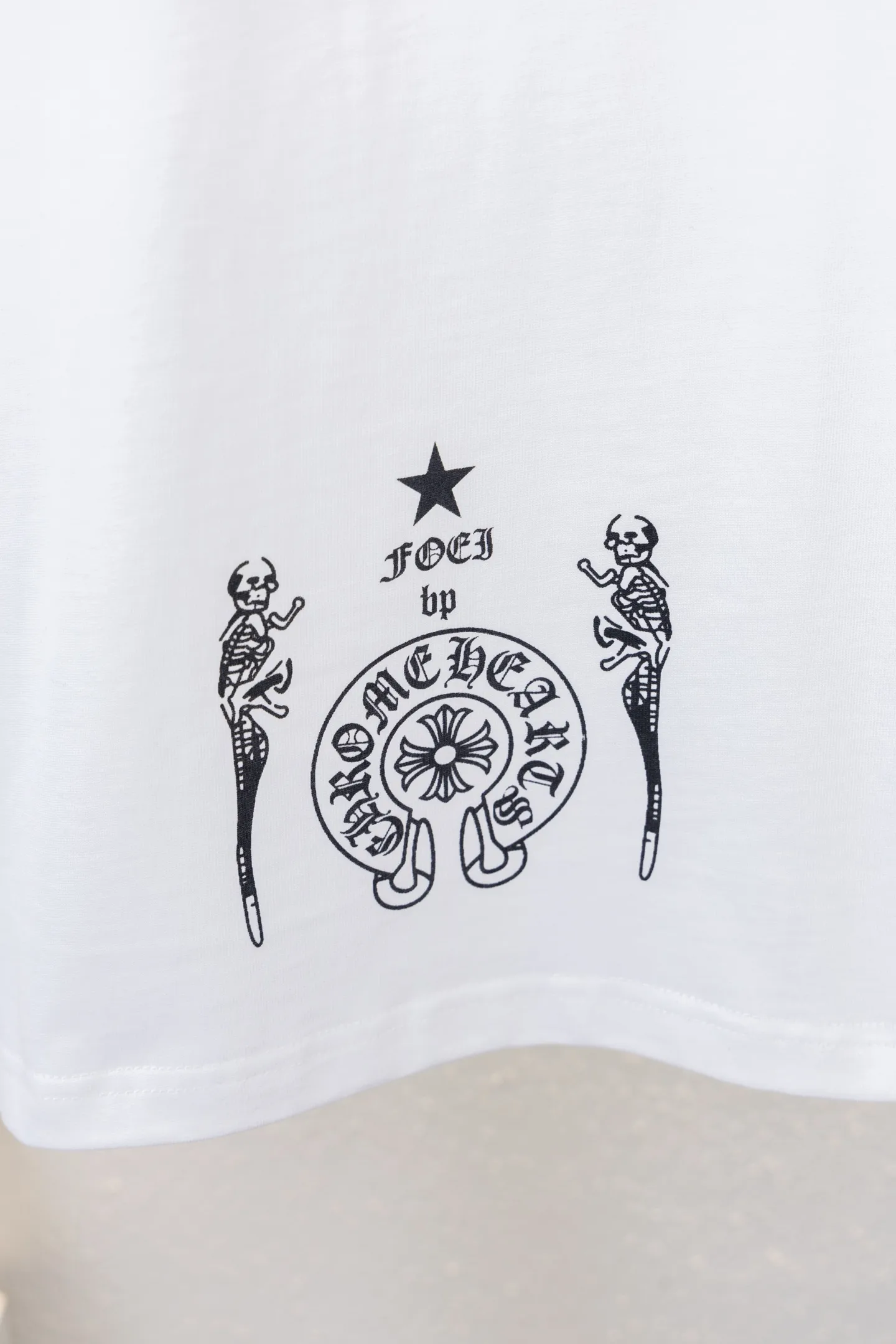 Skull Graphic Print Long-Sleeve T-Shirt D14512248 — view 6