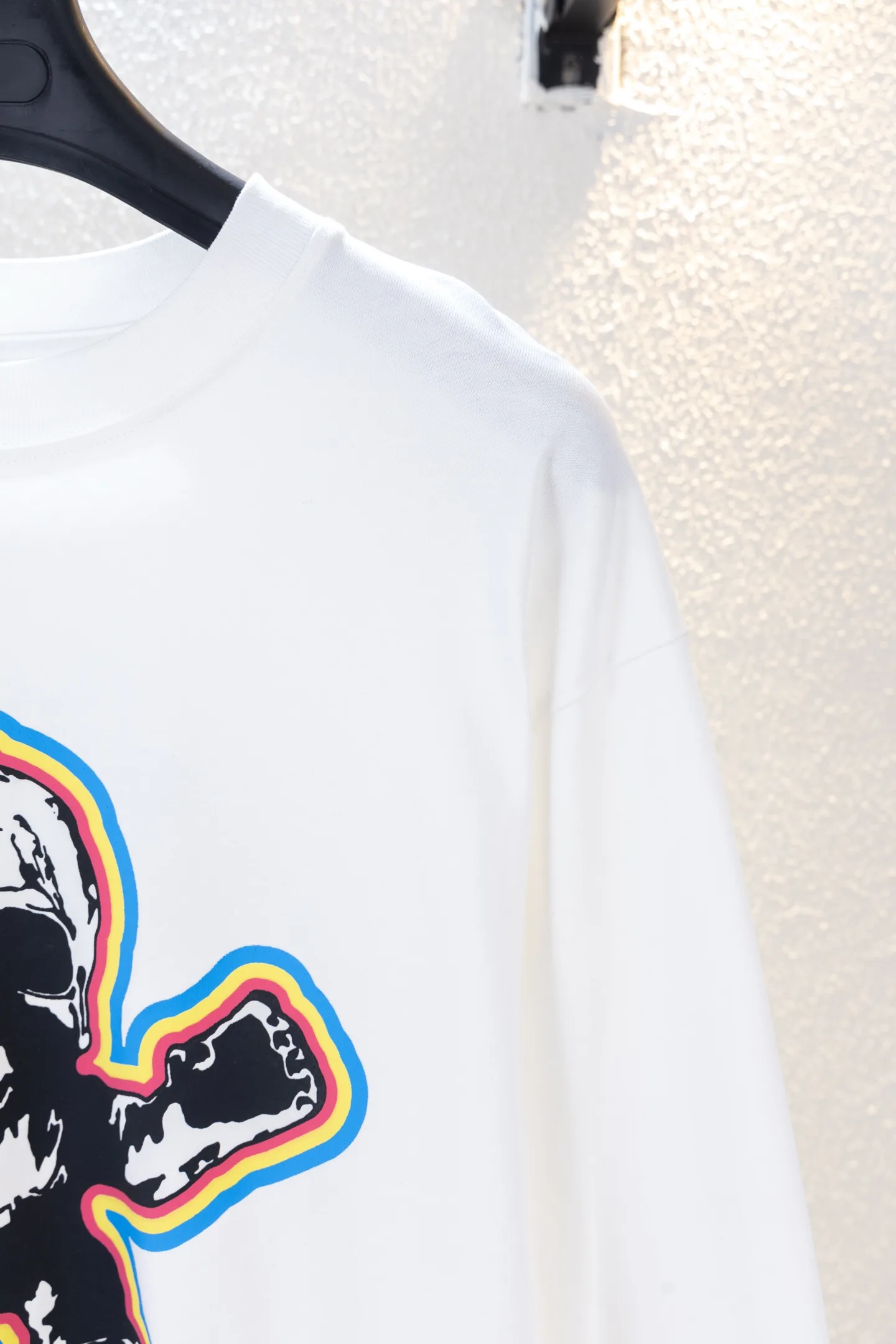 Skull Graphic Print Long-Sleeve T-Shirt D14512248 — view 7