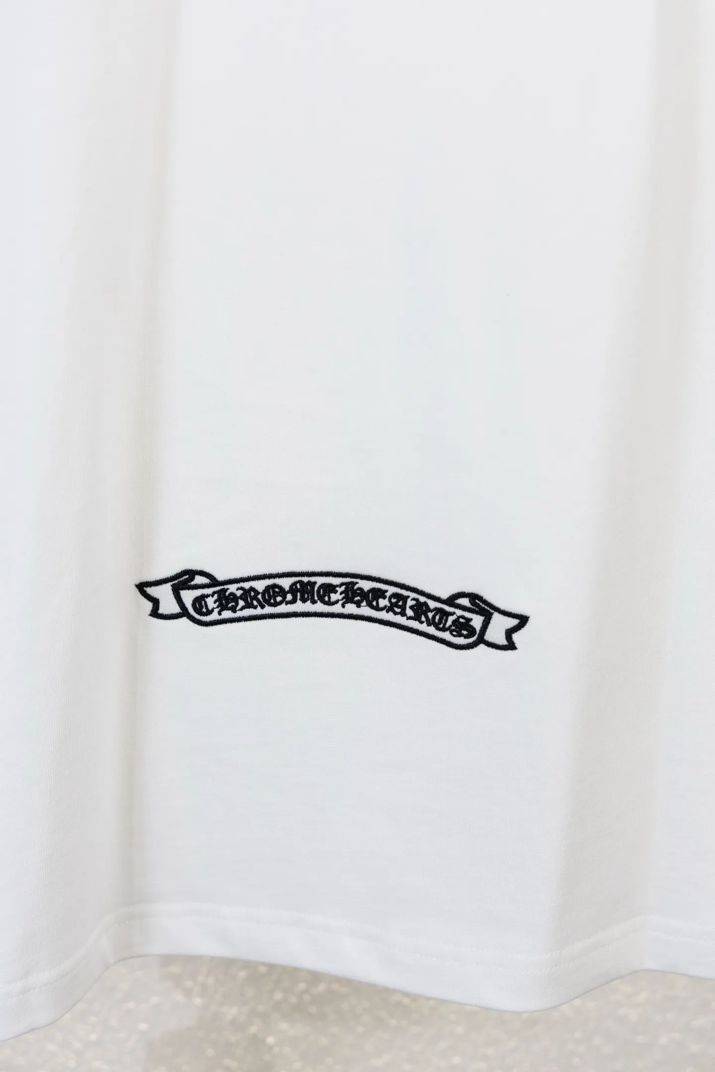 Embroidered Mosaic Logo Cotton T-Shirt D14511147 — view 6