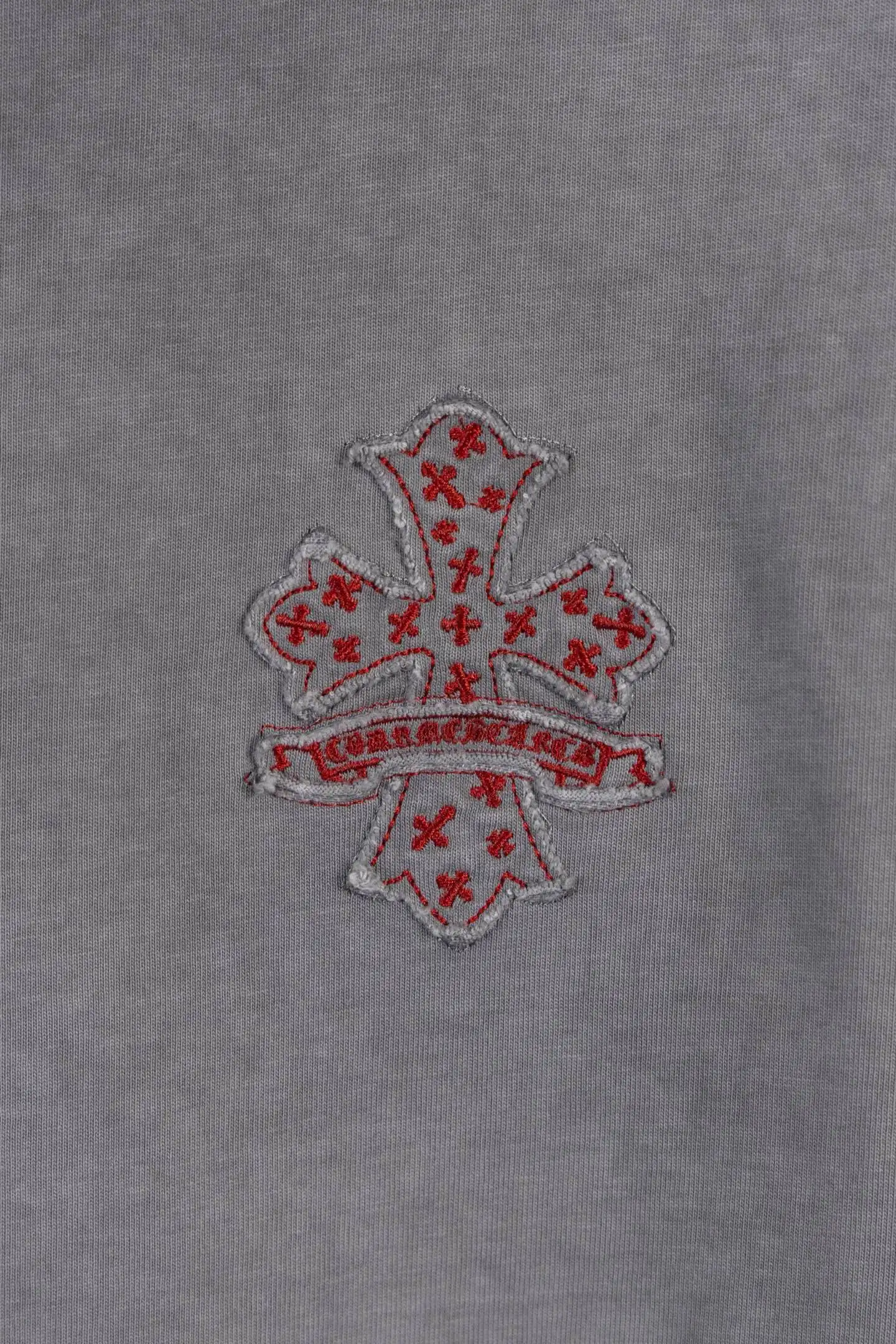 Embroidered Washed Cotton T-Shirt D14511128 — view 5