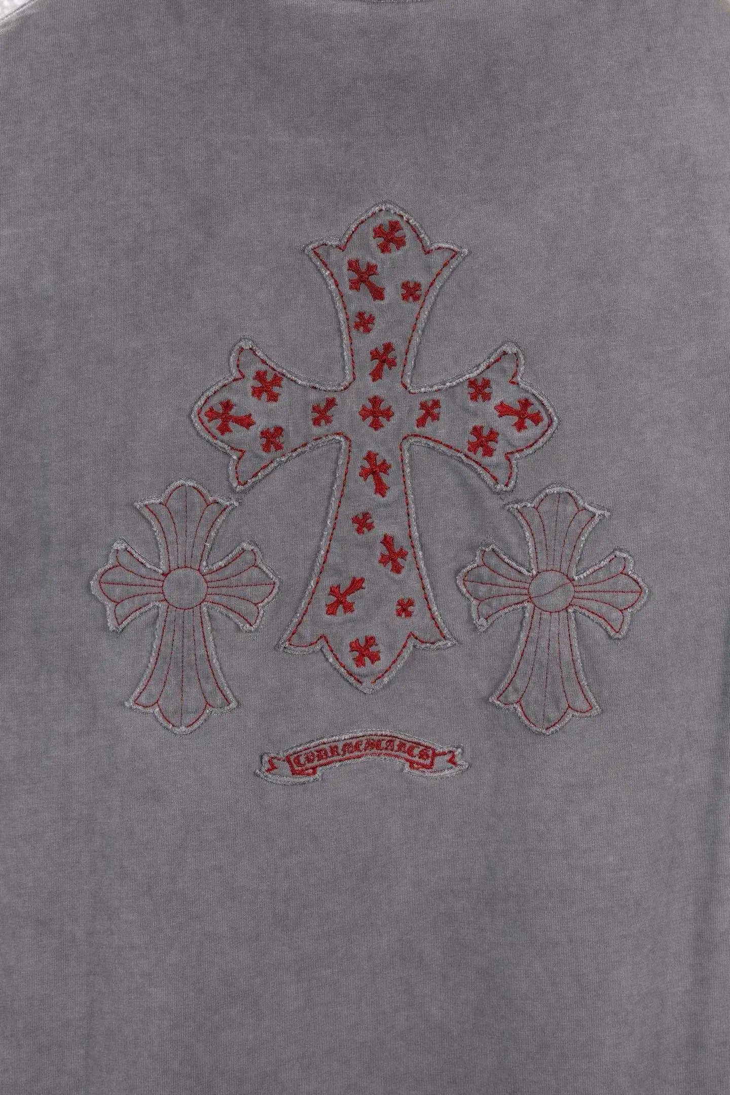 Embroidered Washed Cotton T-Shirt D14511128 — view 6