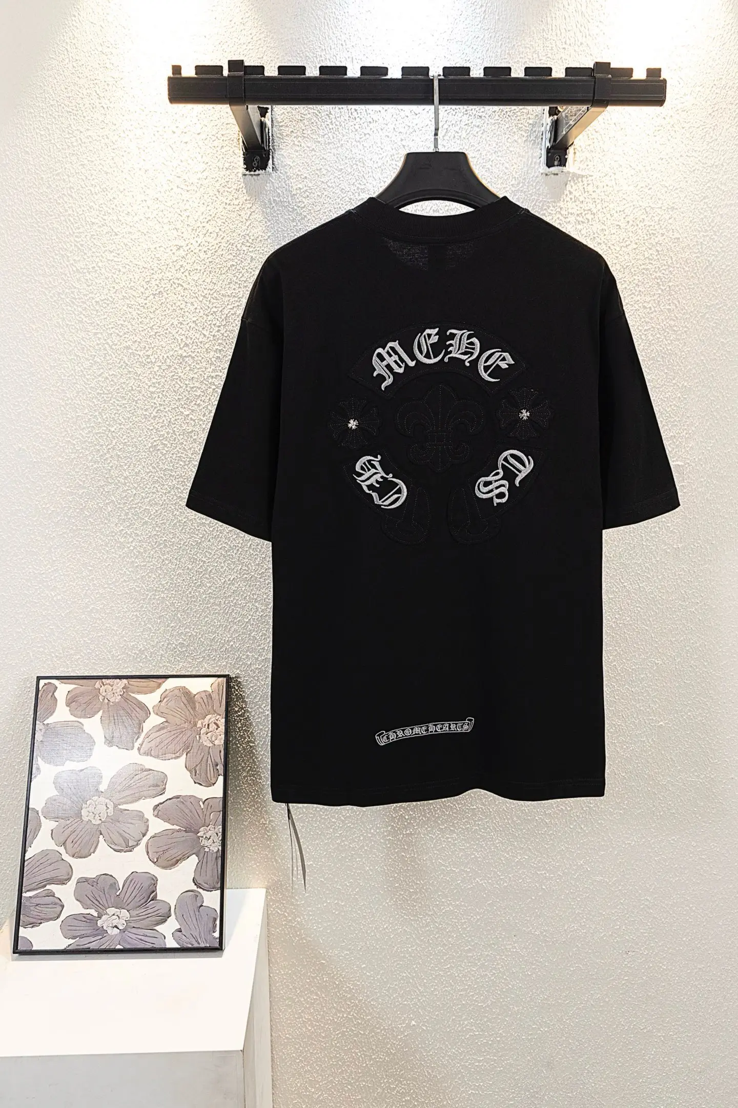 Embroidered Cross Logo Oversized T-Shirt D14511143 — view 2