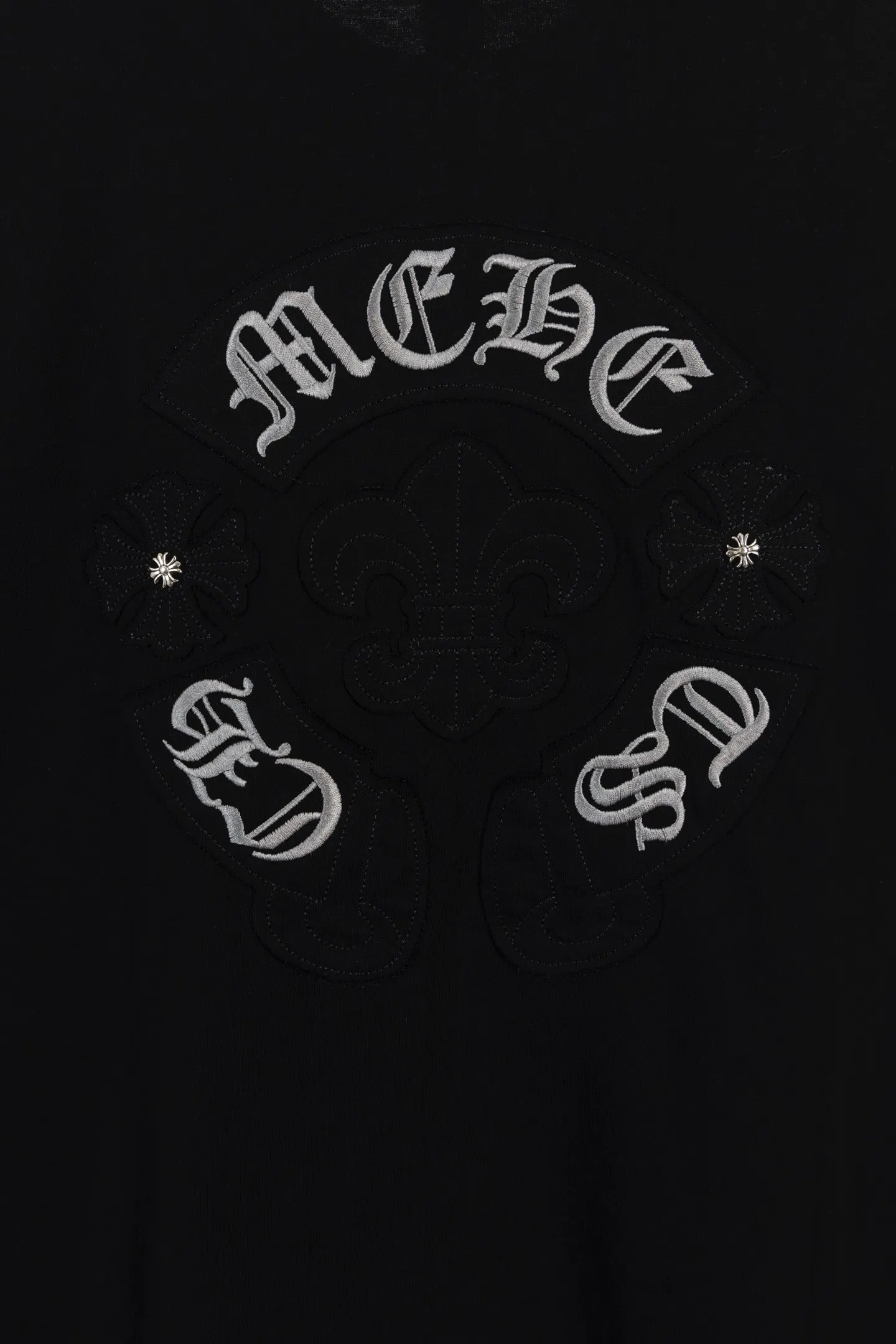 Embroidered Cross Logo Oversized T-Shirt D14511143 — view 6