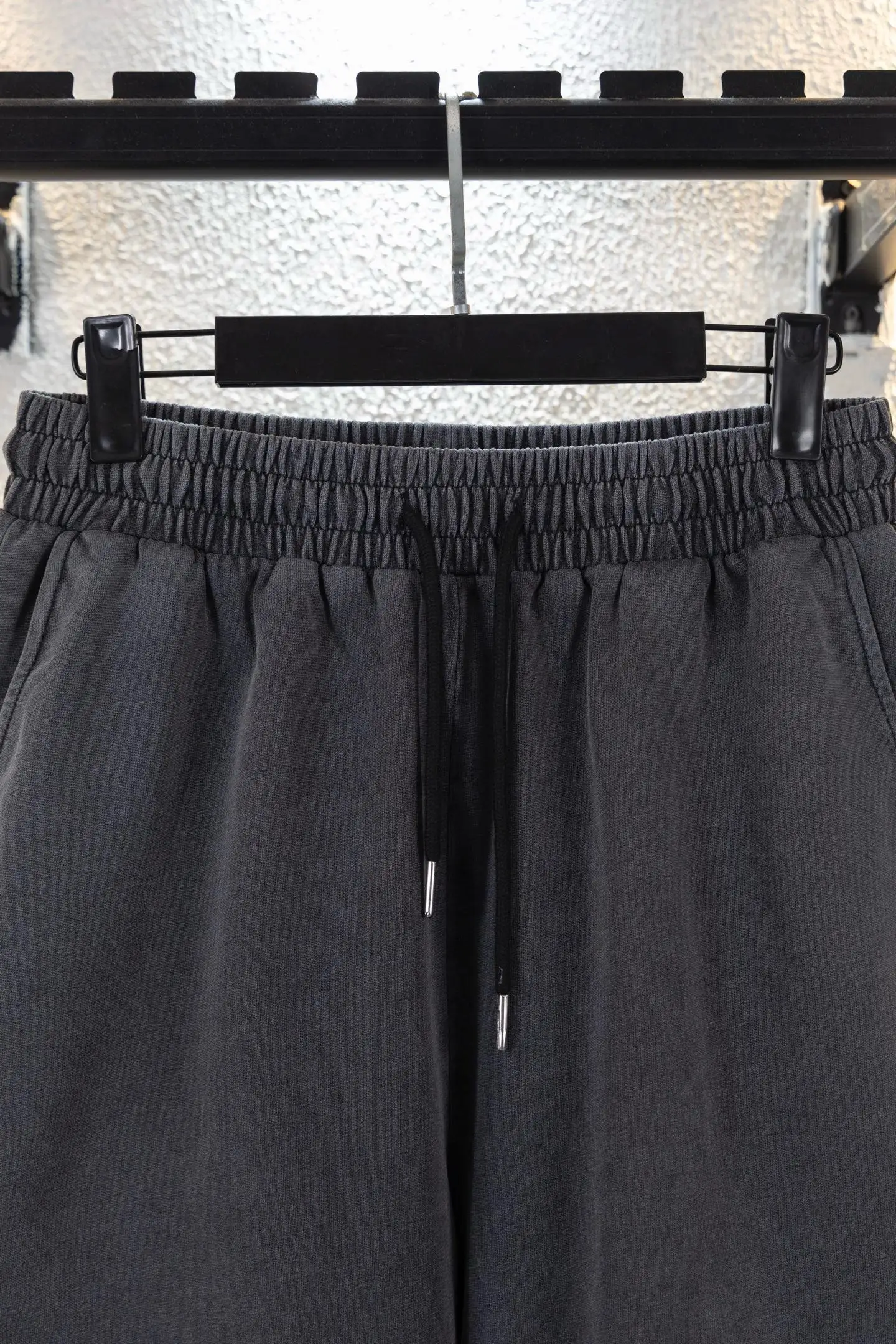 Embroidered Washed Cotton Jersey Shorts D14511126 — view 3