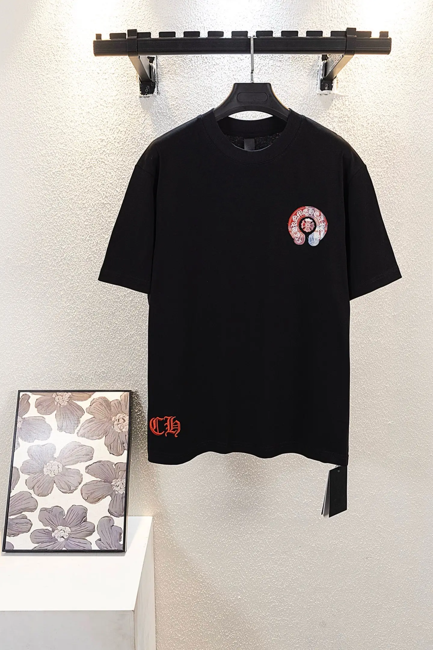 Embroidered Logo Cotton Jersey T-Shirt D14511136
