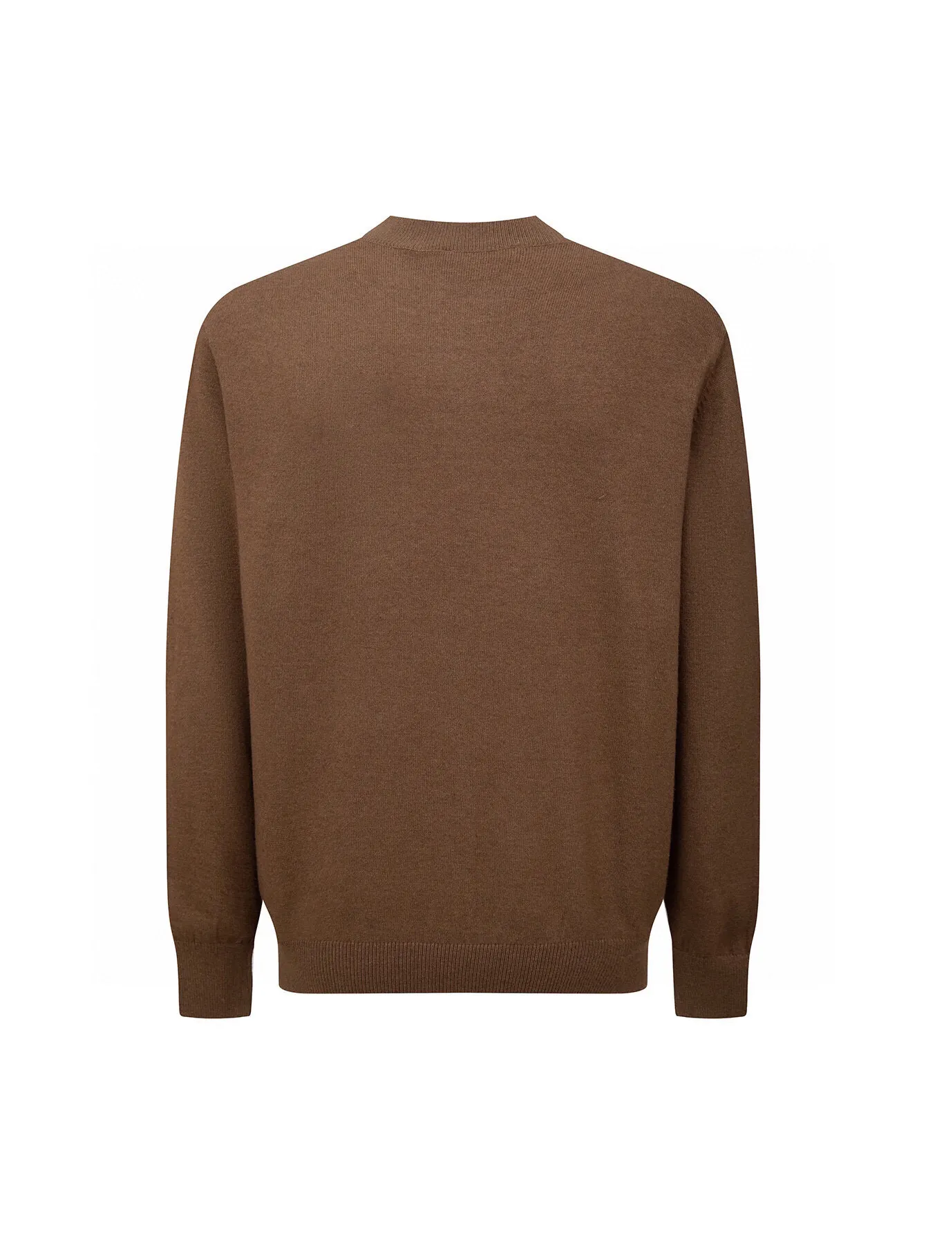 Logo-Embroidered Cashmere Crew-Neck Sweater D14516068 — view 2