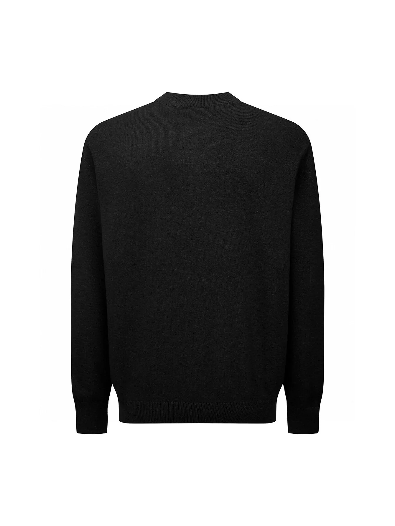 Logo-Embroidered Cashmere Crew-Neck Sweater D14516067 — view 2