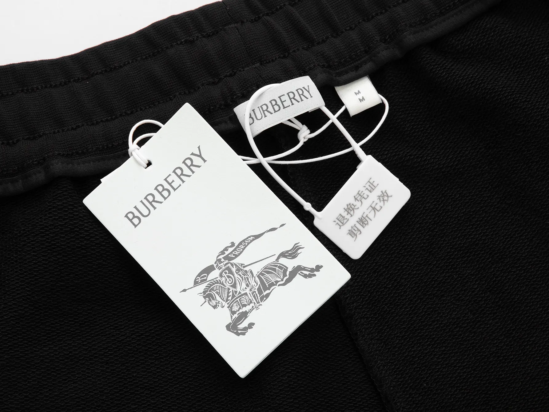 Check-Trim Embroidered Cotton-Blend Shorts D14516119 — view 9