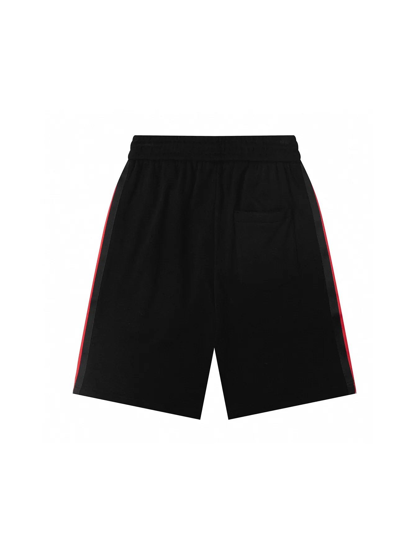 Web Stripe Logo-Embroidered Cotton Shorts D14516117 — view 2