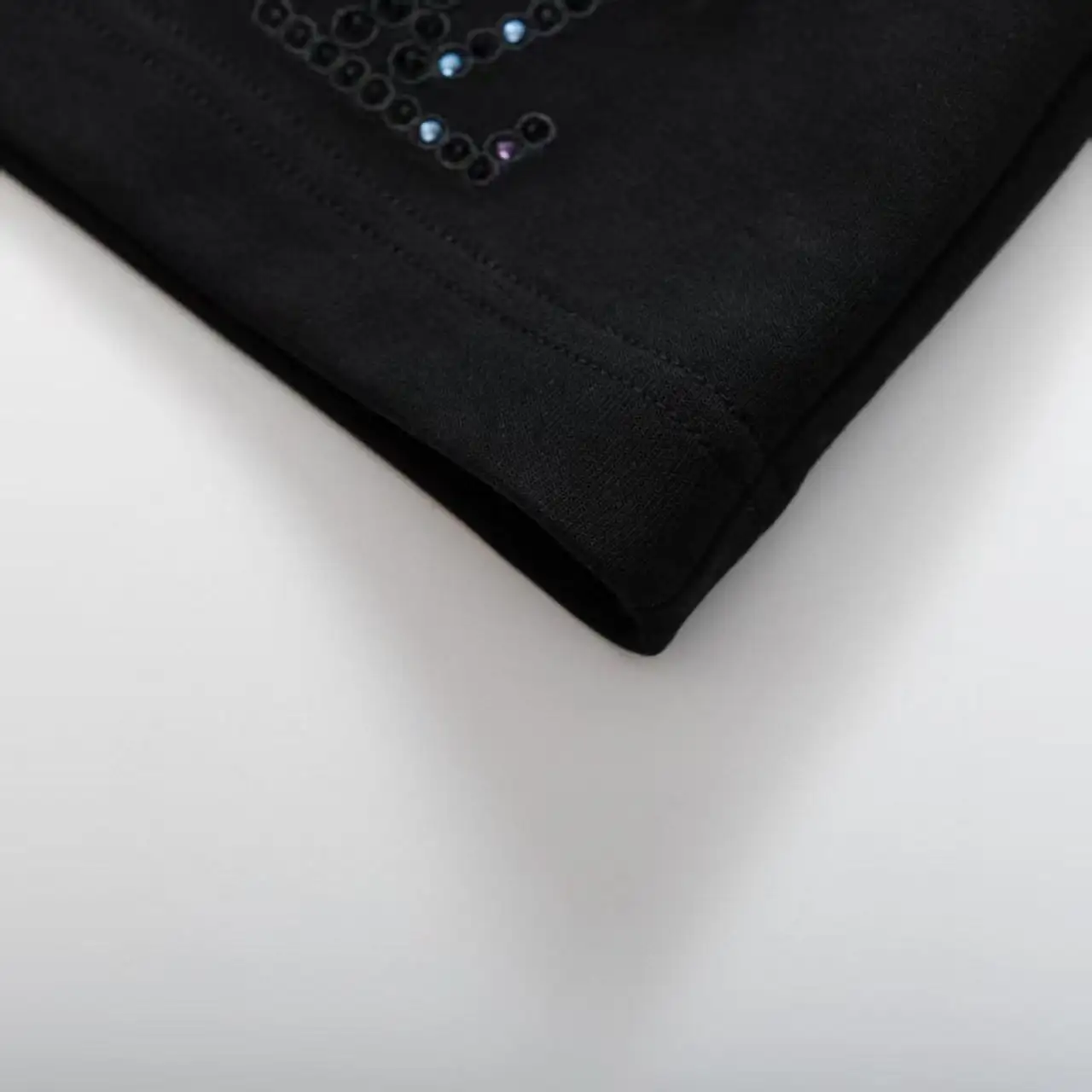 Embellished Logo Cotton-Jersey Shorts D14516118 — view 4