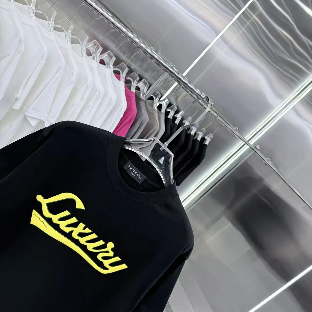 Logo Print Oversized Cotton T-Shirt D14513936 — view 7