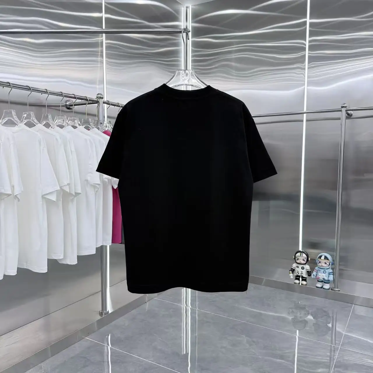 Logo Print Oversized Cotton T-Shirt D14513936 — view 8