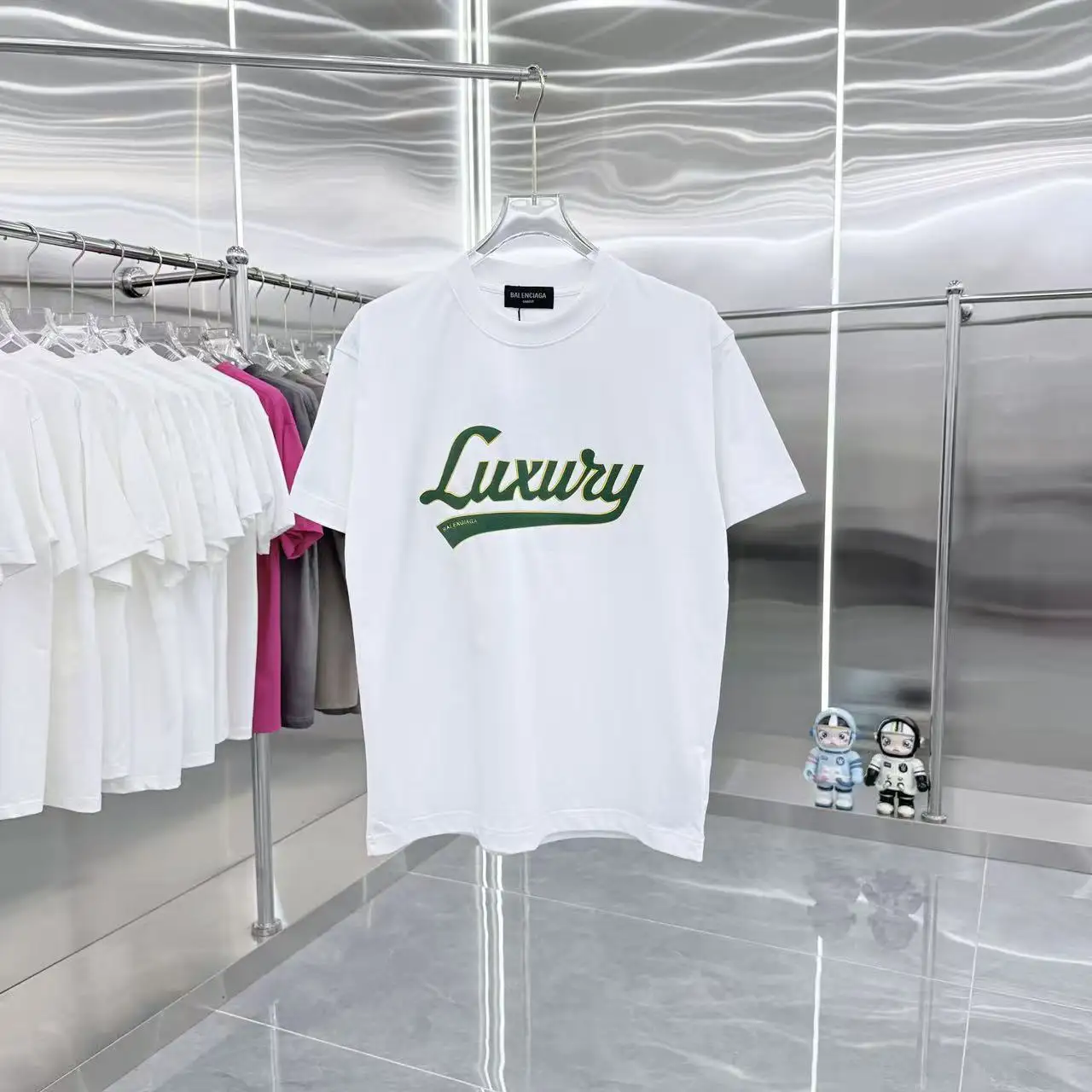 Logo Print Oversized Cotton T-Shirt D14513939