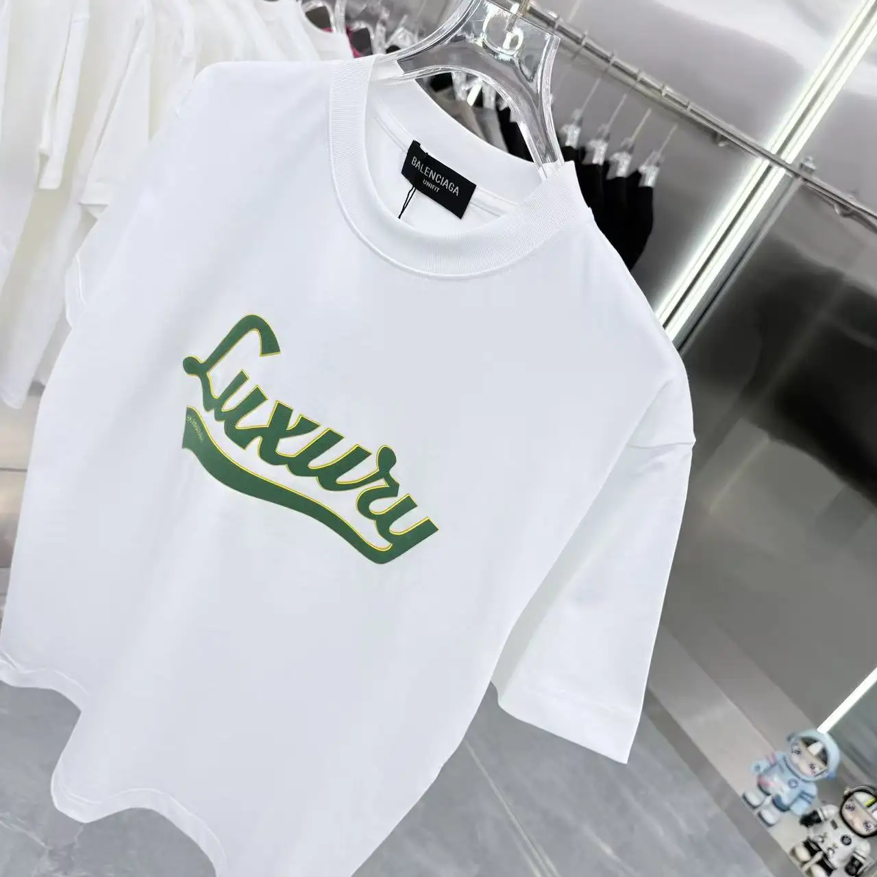 Logo Print Oversized Cotton T-Shirt D14513939 — view 4