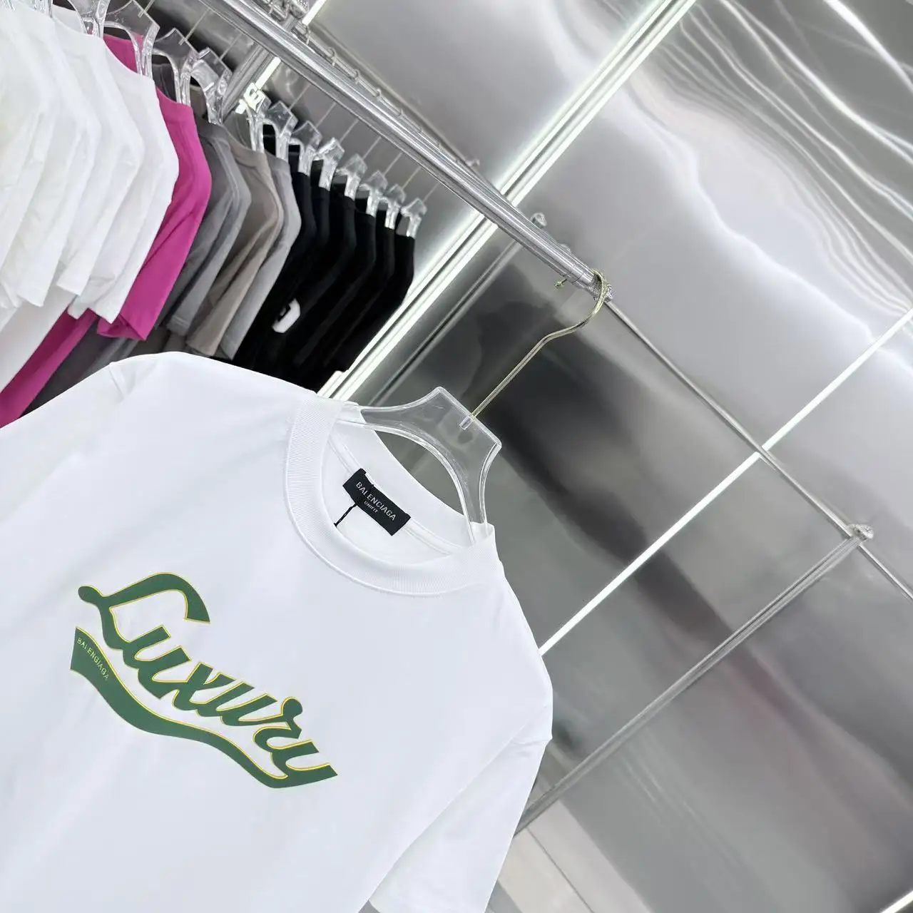 Logo Print Oversized Cotton T-Shirt D14513939 — view 7
